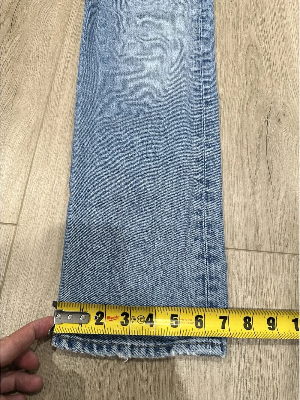 Agolde Amber Straight Jeans Blue Size 24